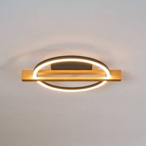 Eco-Light Plafondlamp Tovak, grenen, lengte 39 cm, hout