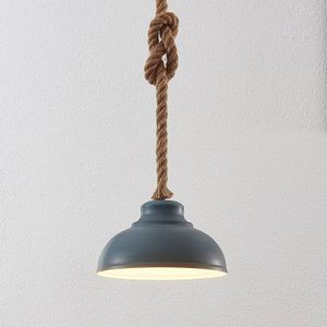 Lindby Chaby betonlook-hanglamp, 1-lamp