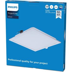 Philips ProjectLine LED paneel wit 4.000K 30x30 cm