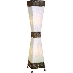 Woru Vloerlamp Adrian, Capiz schelpen, hoogte 100 cm