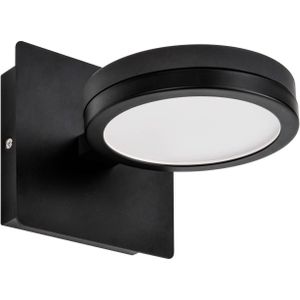 LIGHTME LED wandlamp Aqua down 1-lamp zwart