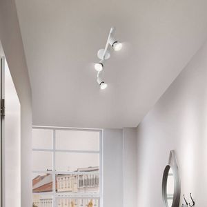 Paulmann Carolina plafondspot, wit 3-lamps