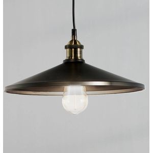Globo Viktor - hanglamp van aluminium, zwart