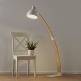 Lucide Curf vloerlamp met witte kap