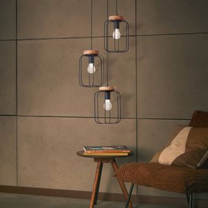 Brilliant Hanglamp Tosh 3-lamps rondell