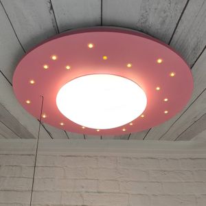 Niermann Standby Plafondlamp Starlight met sterrenhemel, roze