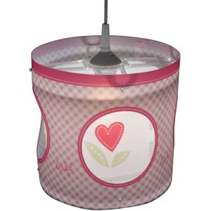 Niermann Standby Kinderkamer hanglamp Lief for Girls, dimbaar, paars / roze / rose, Kinderkamer, Kunststof, hanglamp