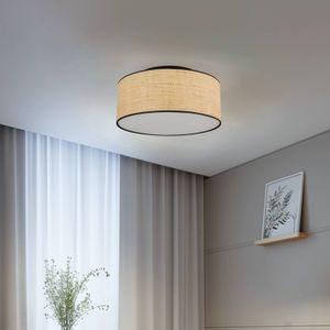 EMIBIG LIGHTING Plafondlamp Aston, Ø 50 cm, rotanoptiek
