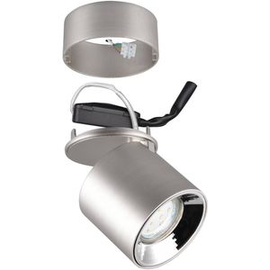 Trio Lighting Plafondspot Guayana GU10 1-lamp nikkel