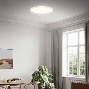 Briloner LED plafondlamp Slim, rond, 42cm