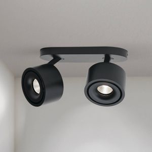 ORION Specter LED plafondspot, zwart, lengte 19,4 cm, aluminium