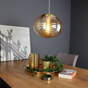 Eco-Light Hanglamp Nereide, glas brons