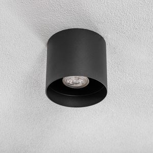 Nowodvorski Lighting Bit S plafondspot in cilindervorm, grafiet