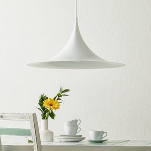 Gubi hanglamp Semi, Ø 60 cm, wit