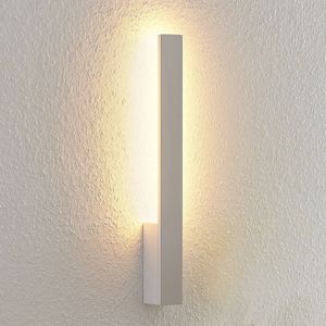 Arcchio - LED wandlamp - 2 lichts - aluminium - H: 42.5 cm - wit - Inclusief lichtbronnen