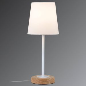 Paulmann Natuurlijk ontworpen textiele tafellamp Stellan