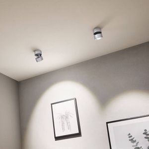 Paulmann Spircle LED opbouwspot, mat chroom