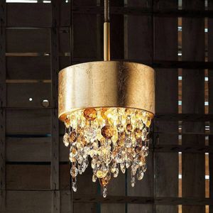 Masiero LED hanglamp Olà S2 15, Ø15cm, bladgoud/amber