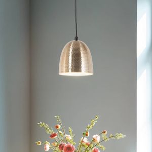 Opviq Hanglamp Tattoo 2383, goudkleurig, metaal, Ø 16 cm