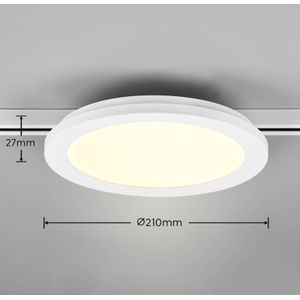 Trio Lighting LED plafondlamp DUOline, Ø 26 cm, wit