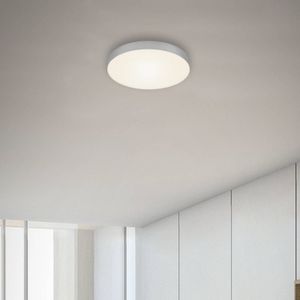 Briloner Flame LED plafondlamp, Ø 21,2 cm, zilver