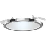 LIGHTME - Aqua Pur - LED Inbouwspot - Chroom - Ø14,7 cm - Badkamer - Aluminium - IP44