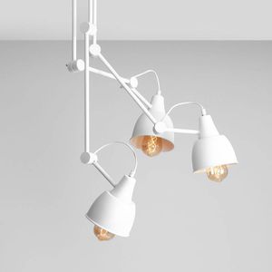 ALDEX Plafondlamp 814, verstelbaar, 3-lamps, wit