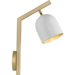 Marchetti LED wandlamp Dome frame afgebogen wit