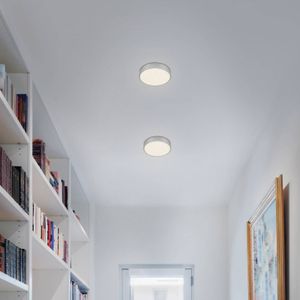 Briloner LED Star plafondlamp, Ø 15,7 cm, zilver