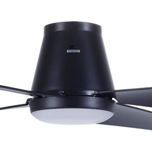 Beacon Lighting Aria CTC plafondventilator met LED lamp, zwart