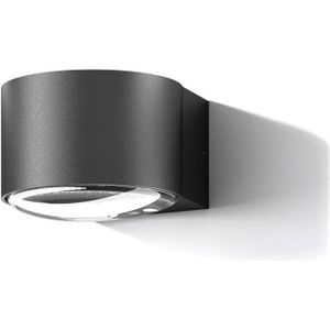 LOOM DESIGN Frey LED wandlamp IP65 1x6W zwart