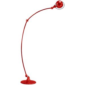 Jieldé Loft C1260 boogvloerlamp, rood