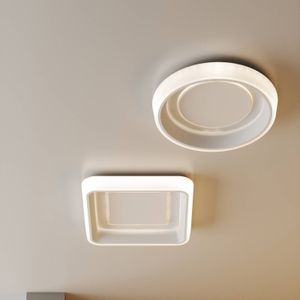 Eco-Light LED plafondlamp Nurax selecteerbare lichtkleur, hoekig