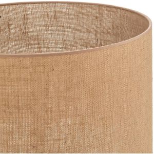Duolla - Roller - Lampenkap - Lichtbruin - Jute - Ø 50 cm