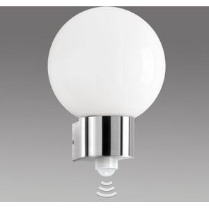 CMD Roestvrijstalen buitenwandlamp Kekoa met sensor