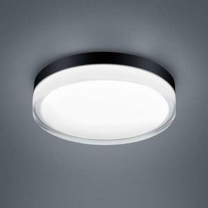 Helestra Tana LED plafondlamp, zwart, Ø 28 cm
