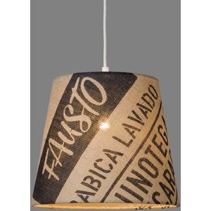 lumbono Hanglamp N°66 parelboon met koffiezak-kap