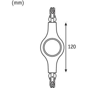 Paulmann URail lengteverbinder LED lamp 827 wit