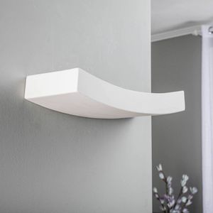 SOLLUX LIGHTING Wandlamp Lino van keramiek, gebogen vorm