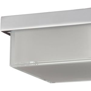 Helestra Cosi LED plafondlamp chroom 11x11 cm