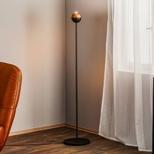 HELAM Vloerlamp Midnight in zwart met LED lamp