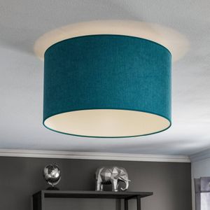Duolla Plafondlamp Pastell Roller Ø 45cm turquoise