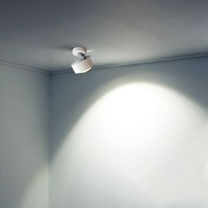 Top Light Plafondlamp Puk Maxx Move, wit chroom