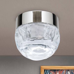 ORION LED plafondlamp Ball 1-lamp, nikkel, rond