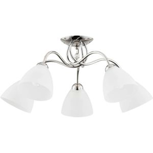 Alfa Plafondlamp Svetlana, 5-lamps, zilver