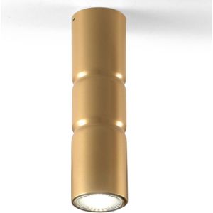 Metallux Opbouw plafondlamp Turbo, vaststaand, goud