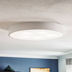 TEMAR LIGHTING Plafondlamp Cleo 600, wit, sensor, IP20, Ø 60 cm, metaal