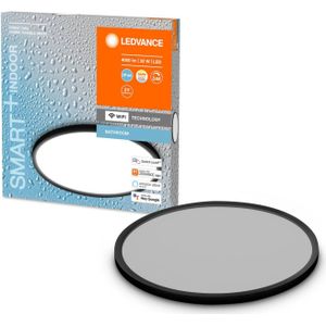 LEDVANCE SMART+ WiFi Orbis Disc, zwart, Ø 50 cm