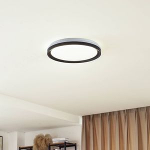 Lindby Smart LED plafondlamp Ardena, RGBIC, hoogte 8,5cm, Tuya