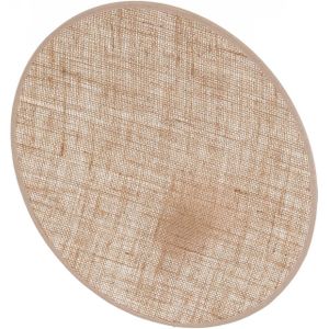 TK Lighting Wandlamp Puls, jute kap, natuurbruin, Ø 30 cm